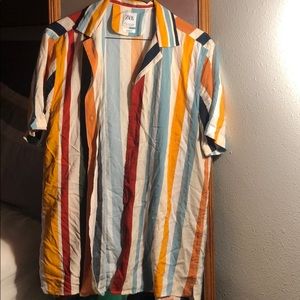 Cool Stripe button up